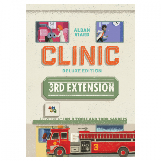 Clinic: Deluxe Edition - 3rd Extension (Exp.) i gruppen SÄLLSKAPSSPEL / Expansioner hos Spelexperten (CAPCLINIC03)