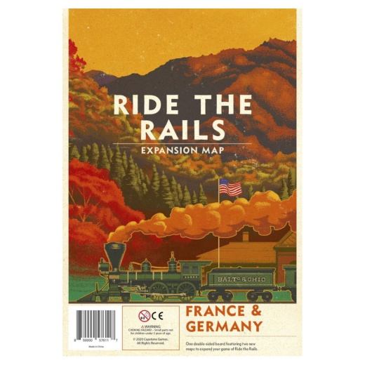 Ride the Rails: France & Germany (Exp.) i gruppen SÄLLSKAPSSPEL / Expansioner hos Spelexperten (CAPIR202)
