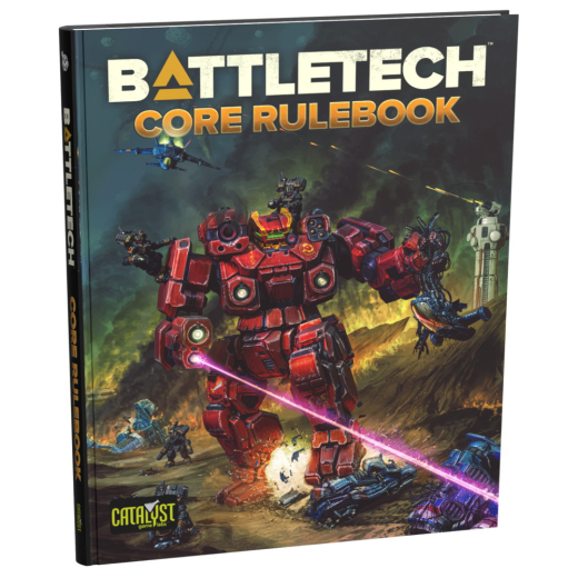 BattleTech: Core Rulebook i gruppen SÄLLSKAPSSPEL / Spelserier / BattleTech hos Spelexperten (CAT-37101)