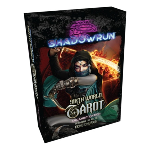 Shadowrun RPG: Tarot Deck - Arcanist Edition i gruppen SÄLLSKAPSSPEL / Rollspel / Shadowrun hos Spelexperten (CAT27512)