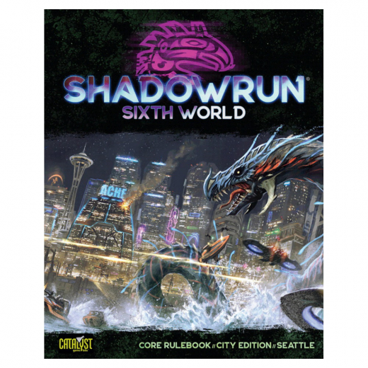 Shadowrun RPG: Sixth World - Core Rulebook Seattle i gruppen SÄLLSKAPSSPEL / Rollspel / Shadowrun hos Spelexperten (CAT28000S)