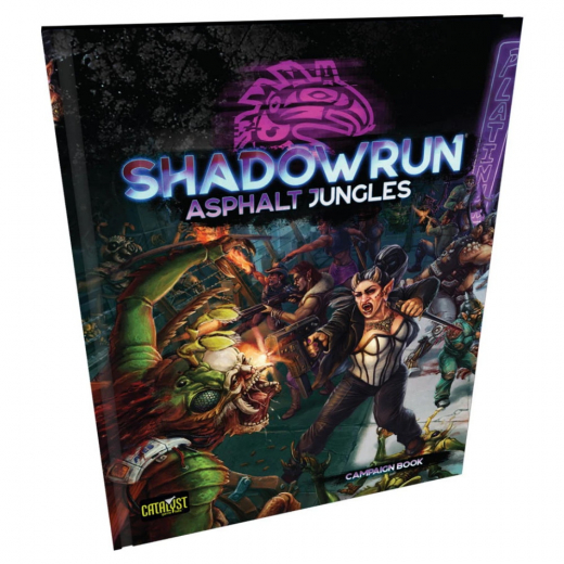 Shadowrun RPG: Asphalt Jungles i gruppen SÄLLSKAPSSPEL / Rollspel / Shadowrun hos Spelexperten (CAT28455)