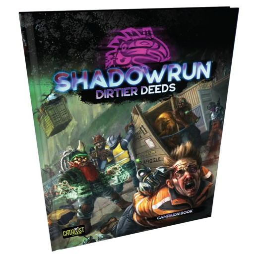 Shadowrun RPG: Dirtier Deeds i gruppen SÄLLSKAPSSPEL / Rollspel / Shadowrun hos Spelexperten (CAT28456)