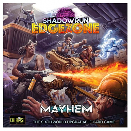 Shadowrun: Edge Zone - Mayhem i gruppen SÄLLSKAPSSPEL / Kortspel hos Spelexperten (CAT28702)