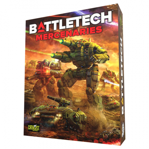 BattleTech: Mercenaries (Exp.) i gruppen SÄLLSKAPSSPEL hos Spelexperten (CAT35031)