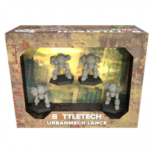BattleTech: UrbanMech Lance (Exp.) i gruppen SÄLLSKAPSSPEL hos Spelexperten (CAT35776)