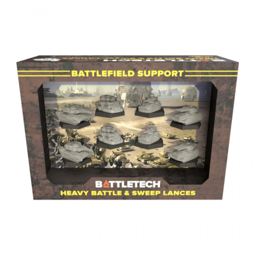 BattleTech: Battlefield Support - Heavy Battle & Sweep Lances (Exp.) i gruppen SÄLLSKAPSSPEL / Expansioner hos Spelexperten (CAT35778)