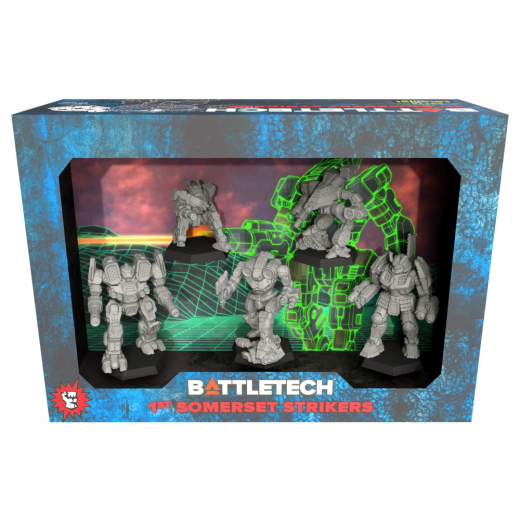 BattleTech: 1st Somerset Strikers (Exp.) i gruppen SÄLLSKAPSSPEL / Expansioner hos Spelexperten (CAT35779)