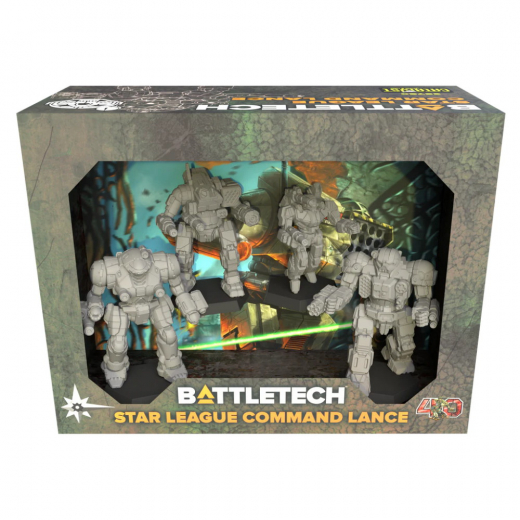 BattleTech: Star League Command Lance (Exp.) i gruppen SÄLLSKAPSSPEL hos Spelexperten (CAT35780)