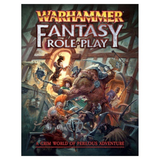 Warhammer Fantasy Roleplay: Rulebook i gruppen SÄLLSKAPSSPEL / Rollspel / Warhammer Fantasy hos Spelexperten (CB72400)