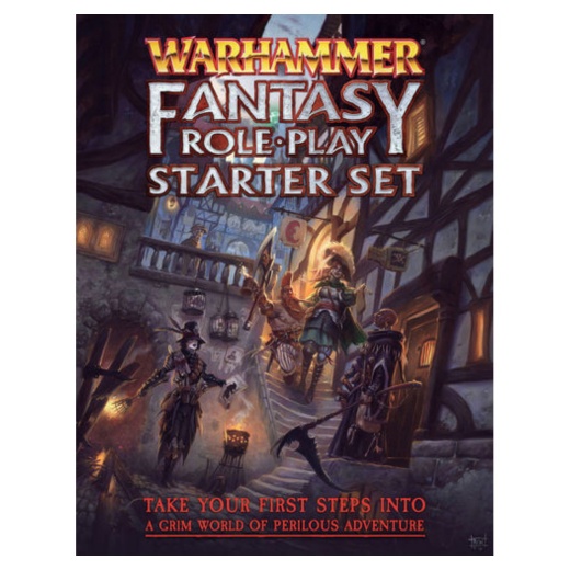 Warhammer Fantasy Roleplay: Starter Set i gruppen SÄLLSKAPSSPEL / Rollspel / Warhammer Fantasy hos Spelexperten (CB72401)