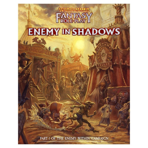 Warhammer Fantasy Roleplay: Enemy in Shadows (EW1) i gruppen SÄLLSKAPSSPEL / Rollspel / Warhammer Fantasy hos Spelexperten (CB72406)