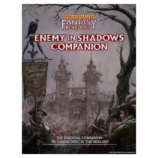 Warhammer Fantasy Roleplay: Enemy in Shadows Companion i gruppen SÄLLSKAPSSPEL / Rollspel / Warhammer Fantasy hos Spelexperten (CB72407)