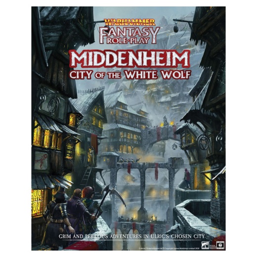 Warhammer Fantasy Roleplay: Middenheim - City of the White Wolf i gruppen SÄLLSKAPSSPEL / Rollspel / Warhammer Fantasy hos Spelexperten (CB72416)