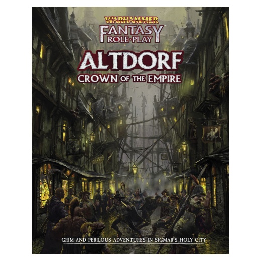 Warhammer Fantasy Roleplay: Altdorf - Crown of the Empire i gruppen SÄLLSKAPSSPEL / Rollspel / Warhammer Fantasy hos Spelexperten (CB72423)