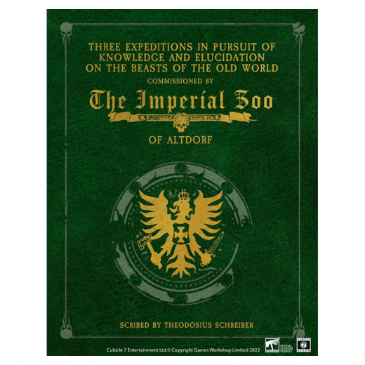 Warhammer Fantasy Roleplay: The Imperial Zoo - Collector's Edition i gruppen SÄLLSKAPSSPEL / Rollspel / Warhammer Fantasy hos Spelexperten (CB72468)