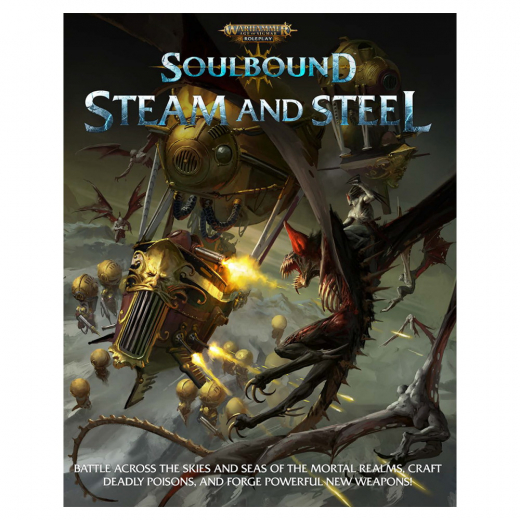 Warhammer Age of Sigmar: Soulbound - Steam and Steel i gruppen SÄLLSKAPSSPEL / Rollspel / Warhammer Age of Sigmar hos Spelexperten (CB72530)