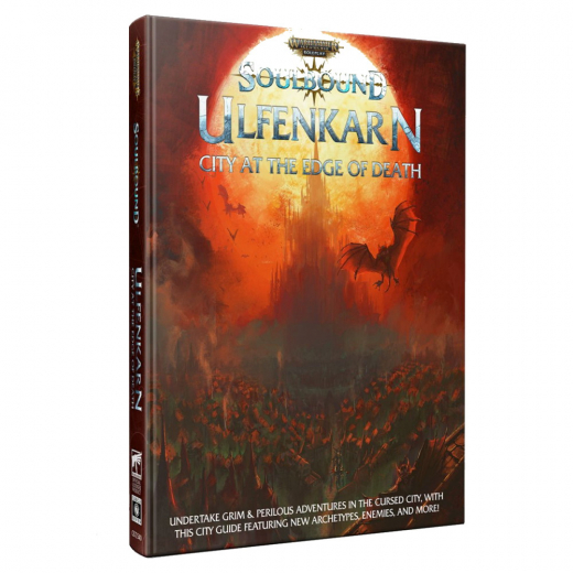 Warhammer Age of Sigmar: Soulbound - Ulfenkarn: City at the Edge of Death i gruppen SÄLLSKAPSSPEL hos Spelexperten (CB72540)