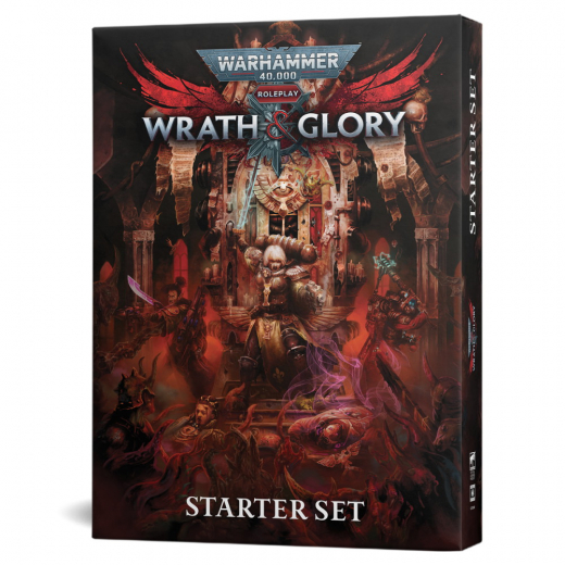 Warhammer 40,000 RPG: Wrath & Glory - Starter Set i gruppen SÄLLSKAPSSPEL / Rollspel hos Spelexperten (CB72618)