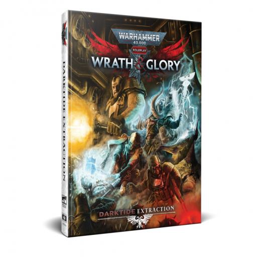 Warhammer 40,000 RPG: Wrath & Glory - Darktide: Extraction i gruppen SÄLLSKAPSSPEL / Rollspel / Warhammer 40K RPG: Wrath & Glory hos Spelexperten (CB72626)