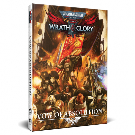 Warhammer 40,000 RPG: Wrath & Glory - Vow of Absolution i gruppen SÄLLSKAPSSPEL / Rollspel hos Spelexperten (CB72633)