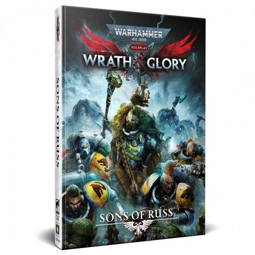 Warhammer 40,000 RPG: Wrath & Glory - Sons of Russ i gruppen SÄLLSKAPSSPEL / Rollspel / Warhammer 40K RPG: Wrath & Glory hos Spelexperten (CB72644)