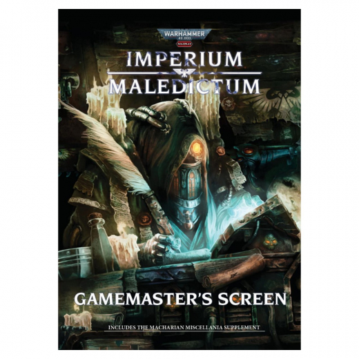Warhammer 40,000 RPG: Imperium Maledictum - Gamemaster's Screen i gruppen SÄLLSKAPSSPEL / Rollspel hos Spelexperten (CB72702)