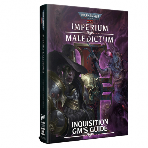 Warhammer 40,000 RPG: Imperium Maledictum - Inquisition GM's Guide i gruppen SÄLLSKAPSSPEL / Rollspel / Warhammer 40K RPG: Imperium Maledictum hos Spelexperten (CB72708)