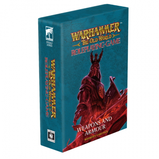 Warhammer: The Old World RPG - Weapons & Armour Card Deck i gruppen SÄLLSKAPSSPEL / Rollspel hos Spelexperten (CB72910)