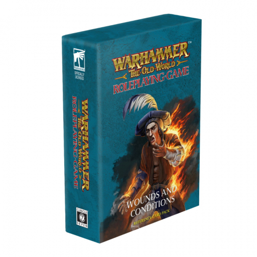 Warhammer: The Old World RPG - Wounds & Conditions Card Deck i gruppen KOMMANDE RELEASER hos Spelexperten (CB72911)