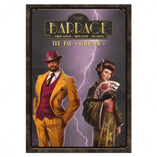 Barrage: The Far Companies (Exp.) i gruppen SÄLLSKAPSSPEL / Expansioner hos Spelexperten (CC769)