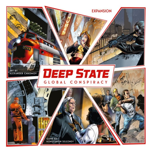 Deep State: Global Conspiracy (Exp.) i gruppen SÄLLSKAPSSPEL / Expansioner hos Spelexperten (CGA03001)