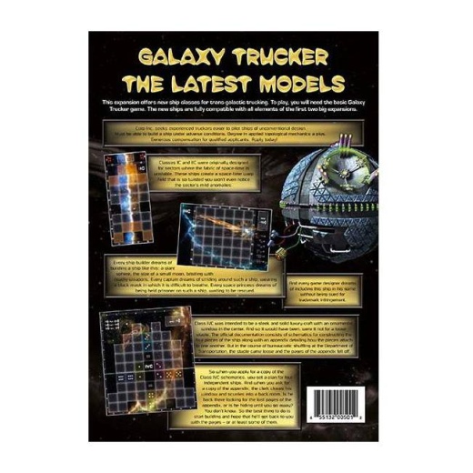 Galaxy Trucker 1st Ed: Latest Models (Exp.) i gruppen SÄLLSKAPSSPEL / Expansioner hos Spelexperten (CGE00022)