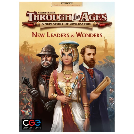 Through the Ages: A New Story of Civilization - New Leaders and Wonders (Exp.) i gruppen SÄLLSKAPSSPEL / Expansioner hos Spelexperten (CGE00056)