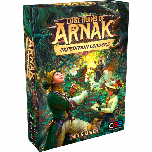 Lost Ruins of Arnak: Expedition Leaders (Exp.) i gruppen SÄLLSKAPSSPEL / Strategispel hos Spelexperten (CGE00063)