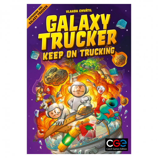 Galaxy Trucker: Keep on Trucking (Exp.) i gruppen SÄLLSKAPSSPEL / Expansioner hos Spelexperten (CGE00064)