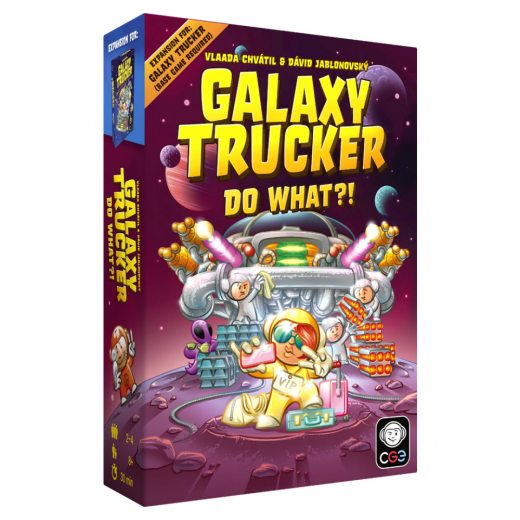 Galaxy Trucker: Do What?! (Exp.) i gruppen SÄLLSKAPSSPEL / Expansioner hos Spelexperten (CGE00132)