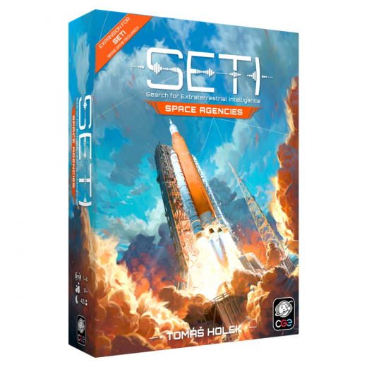 SETI: Space Agencies (Exp.) i gruppen SÄLLSKAPSSPEL / Expansioner hos Spelexperten (CGE00134)