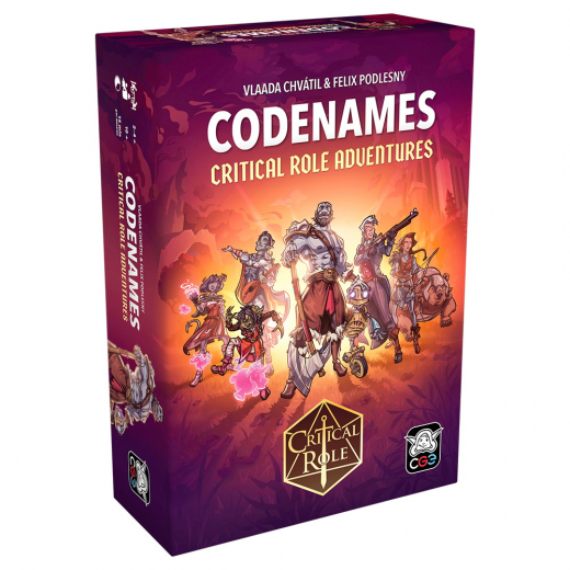 Codenames: Critical Role Adventures i gruppen SÄLLSKAPSSPEL / Festspel hos Spelexperten (CGE0148)