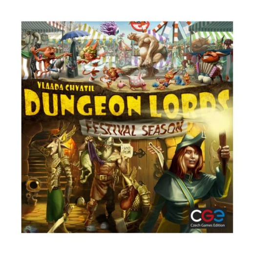 Dungeon Lords: Festival Season (Exp.) i gruppen SÄLLSKAPSSPEL / Expansioner hos Spelexperten (CGE1014)