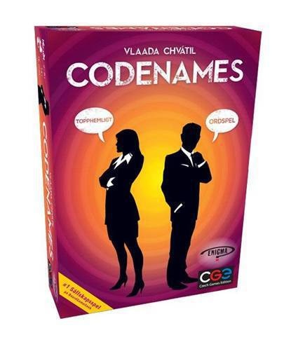 Codenames (Swe.) i gruppen SÄLLSKAPSSPEL hos Spelexperten (CGE1031SWE)