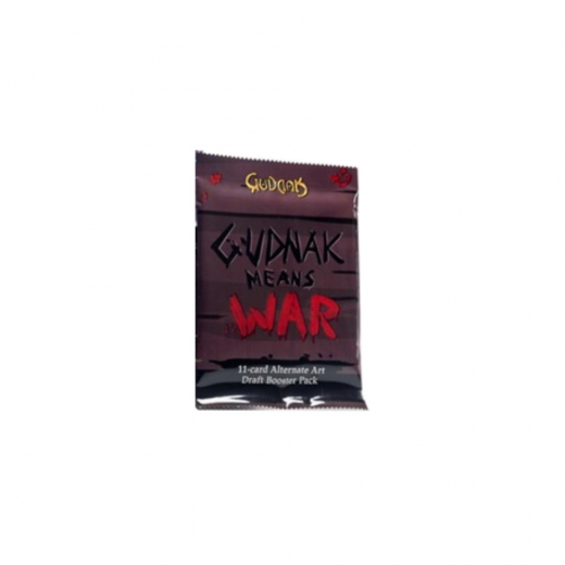 Gudnak Means War Booster Pack i gruppen SÄLLSKAPSSPEL / Expansioner hos Spelexperten (CGG-GUDBOO1)