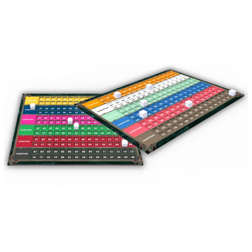 Chronicles of Drunagor: Dual Layer Monster Status Boards (Exp.) i gruppen SÄLLSKAPSSPEL hos Spelexperten (CGS3037)