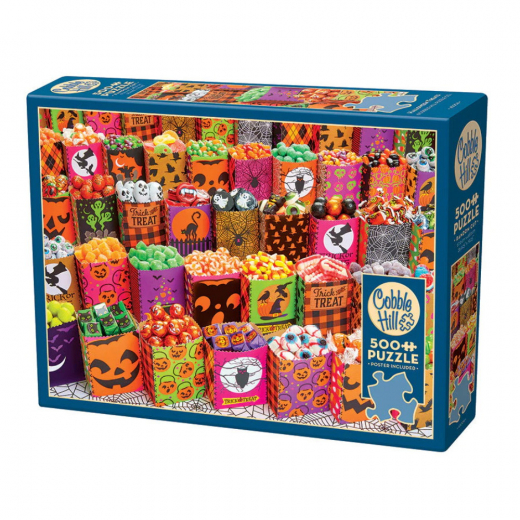 Cobble Hill Pussel - Halloween Treats 500 Bitar i gruppen PUSSEL / < 750 bitar hos Spelexperten (CH45004)