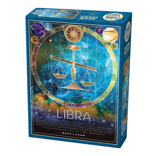 Cobble Hill Pussel - Libra 500 Bitar i gruppen Nyheter hos Spelexperten (CH45017)