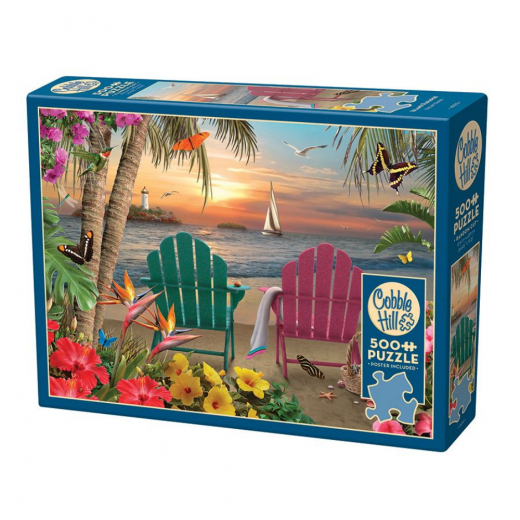 Cobble Hill Pussel -  Island Paradise 500 Bitar i gruppen Nyheter hos Spelexperten (CH45032)