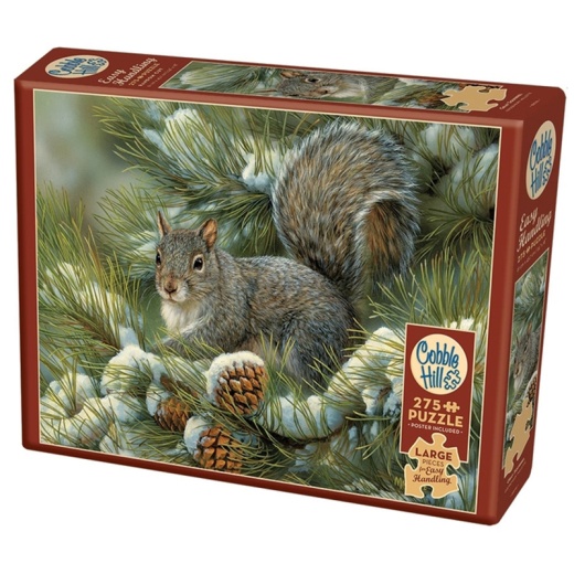 Cobble Hill Pussel - Gray Squirrel 275 Bitar i gruppen PUSSEL / < 625 bitar hos Spelexperten (CH88016)