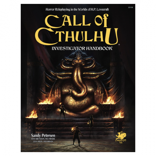 Call of Cthulhu RPG: Investigators Handbook i gruppen SÄLLSKAPSSPEL / Rollspel / Call of Cthulhu hos Spelexperten (CHA23136)