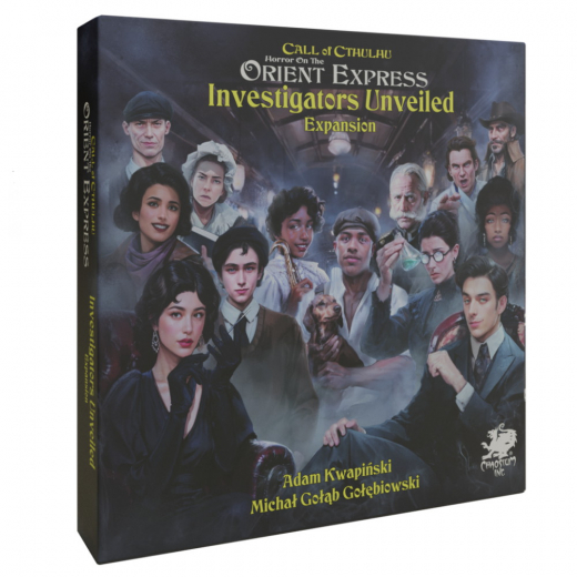 Horror on the Orient Express: Investigators Unveiled Expansion i gruppen KOMMANDE RELEASER hos Spelexperten (CHA9001)