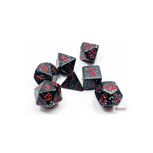 Dice Set 7 Speckled Space i gruppen SÄLLSKAPSSPEL / Tillbehör / Tärningar & tillbehör hos Spelexperten (CHX25308)